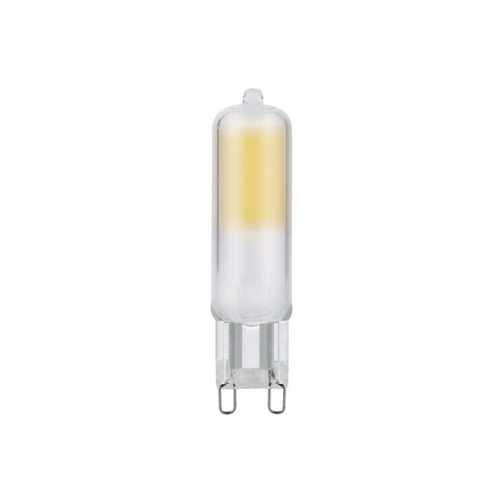 G9  2,2w Led Pære   250 Lm, 2700k, Mat Glas, 60 Mm   Kulør : Varm fra Spl