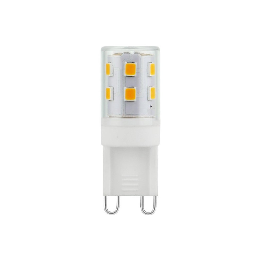 G9 2,5w Dæmpbar Led Pære   4,2cm, 200lm, Klar Glas, 2700k   Dæmpbar : Dæmpbar, Kulør : Varm fra Spl