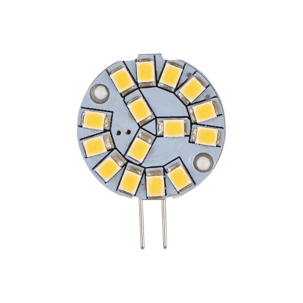 G4 1,8w Led Disc Pære, 12v   220lm, 2700k, Ac Dc   Kulør : Varm fra Spl