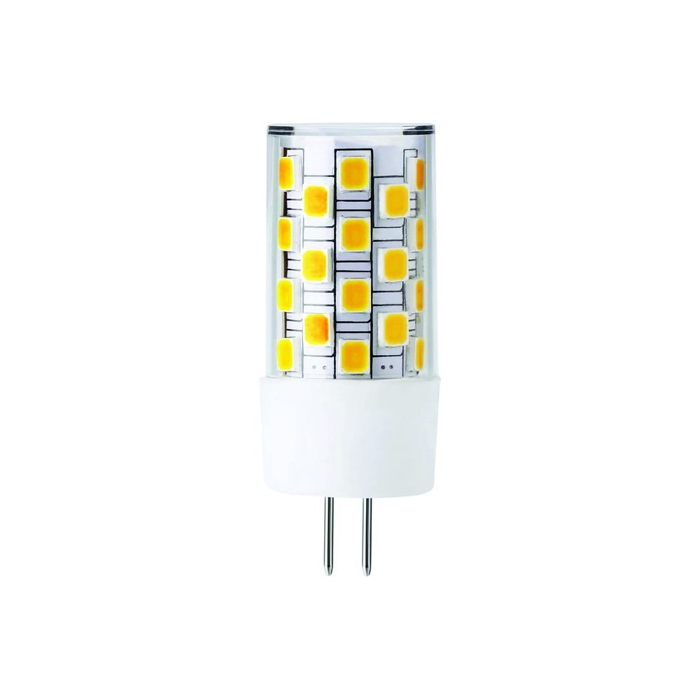 G4 3,9w Dæmpbar Led Pære, 12v   320lm, T18, Klar Glas, 2700k   Dæmpbar : Dæmpbar, Kulør : Varm fra Spl