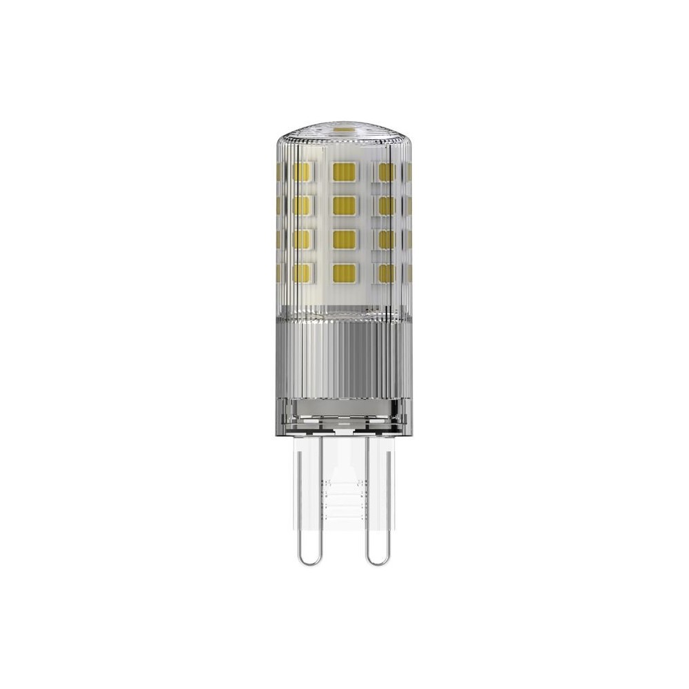 G9 4,2w Dæmpbar Led Pære   550lm, 5,9cm, Klar Glas, 2700k   Dæmpbar : Dæmpbar, Kulør : Varm fra Spl