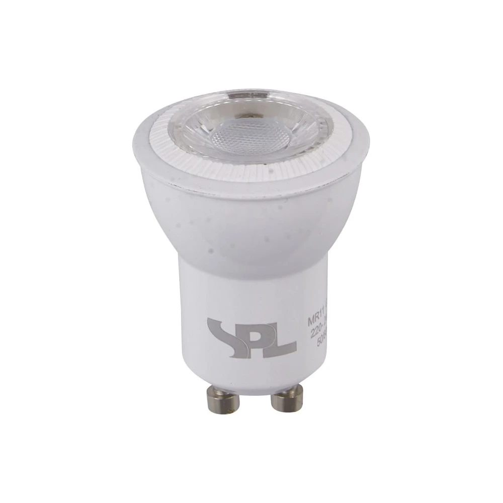 Gu10 Mr11 4w Dæmpbar Led Pære   280lm, 3000k, 35 Grader, Hvid   Dæmpbar : Dæmpbar, Kulør : Varm fra Spl