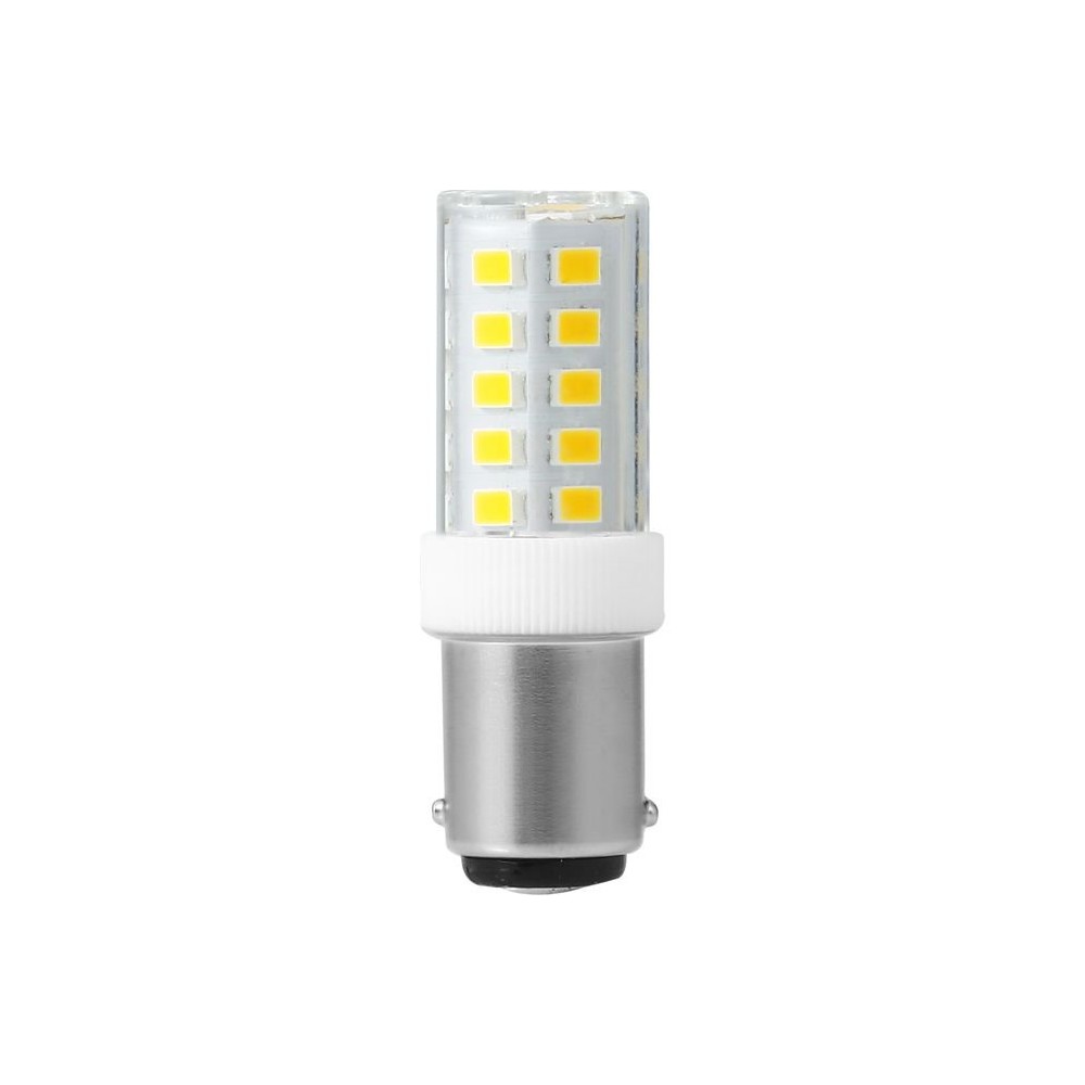 Ba15d 3,5w Led Rør   5,2cm, 380lm, Klar Glas, 3000k   Kulør : Varm fra Spl