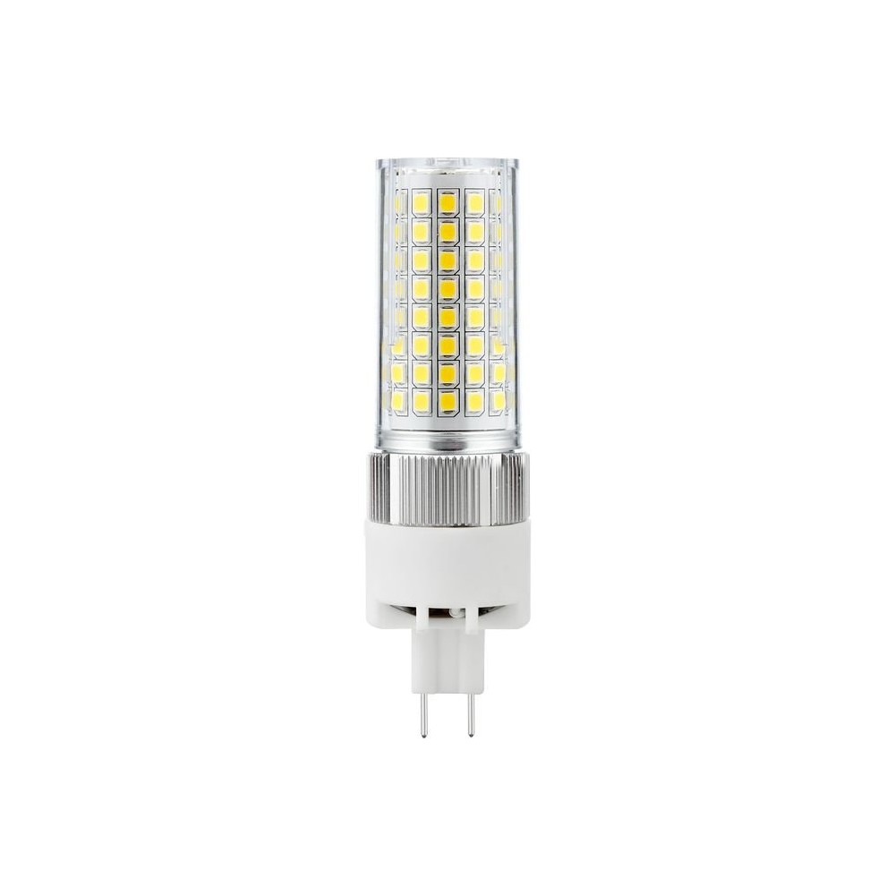 G8.5 10,5cm   18w Dæmpbar Led Pære   2100lm, Klart Glas, 4000k   Dæmpbar : Dæmpbar, Kulør : Neutral fra Spl