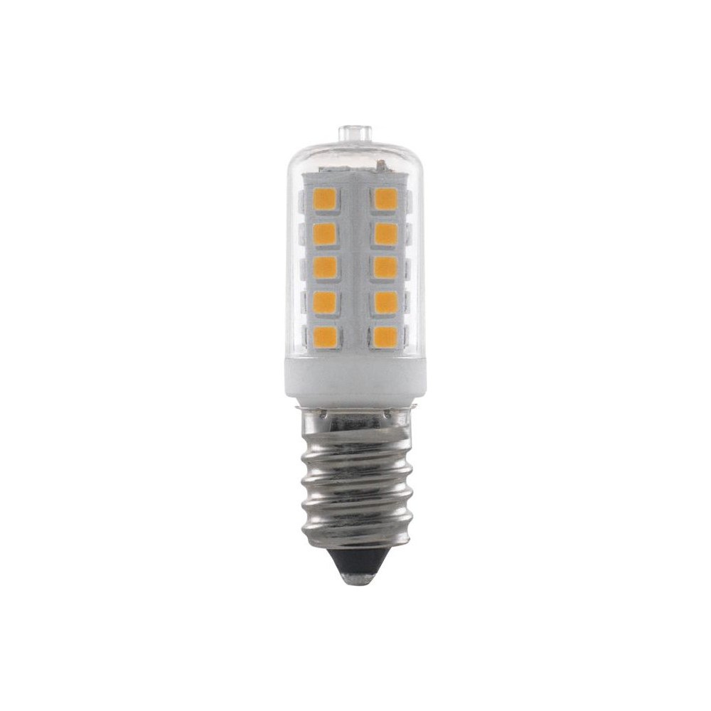 E14 3w Dæmpbar Led Rørpære   5,1cm, 2700k, Klar Glas   Dæmpbar : Dæmpbar, Kulør : Varm fra Spl