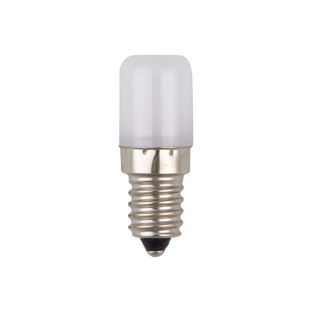 E14 1,8w Led Rørpære 5,2cm, 130lm, 2700k, Opal Glas Kulør : Varm fra Spl