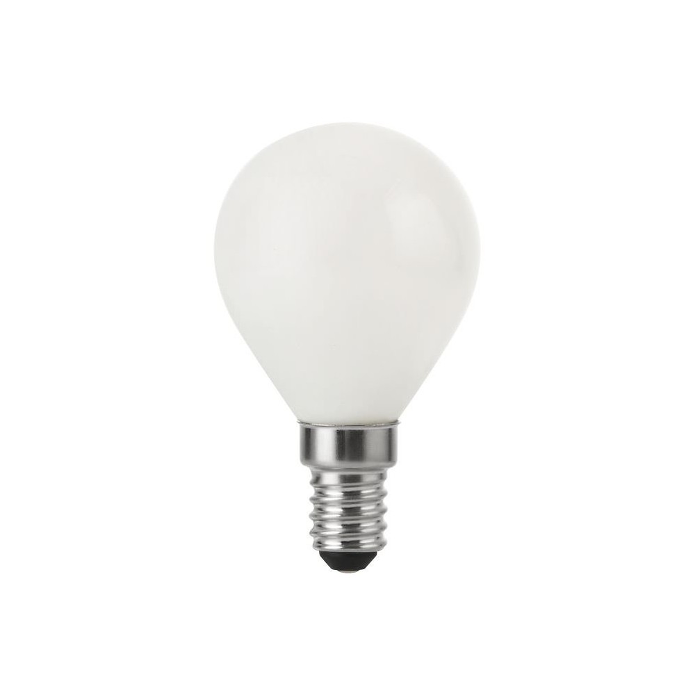 E14 4w Dimtowarm Led Kronepære   G45, Opal Glas, Dæmpbar, 2000 2700k   Dæmpbar : Dæmpbar, Kulør : Dæmp Til Varm fra Spl