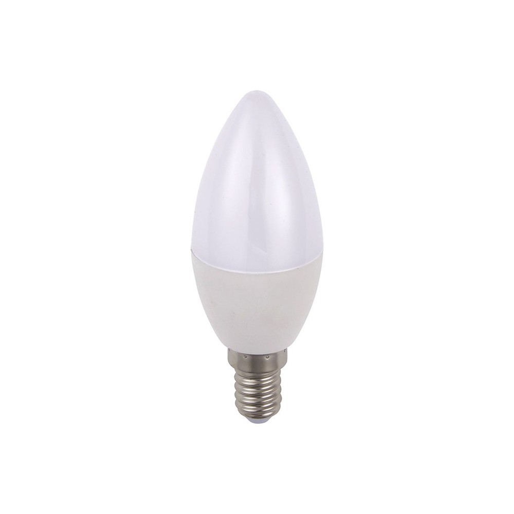 E14 5w Dæmpbar Led Kertepære   C35, 470lm, Opal Glas, 2700k   Dæmpbar : Dæmpbar, Kulør : Varm fra Spl