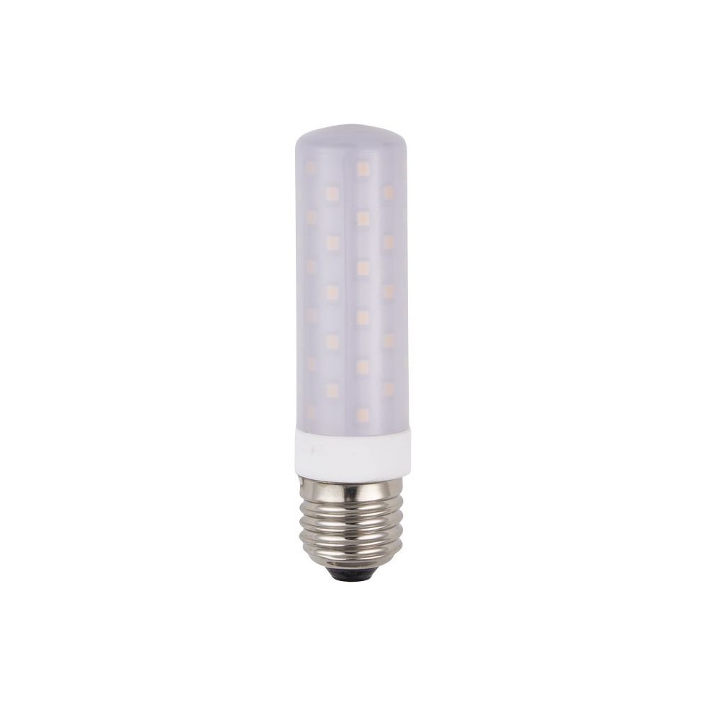 E27 10w Dæmpbar Led Rørpære 11,5cm, 1050lm, Opal Glas, 3000k Dæmpbar : Dæmpbar, Kulør : Varm fra Spl