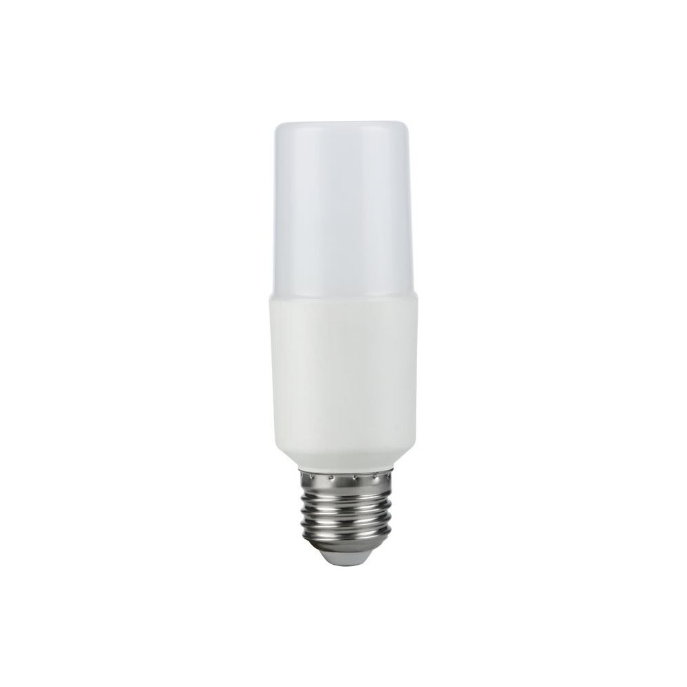 E27 9w Led Stick Pære, 95 265v 12,5cm, 1180lm, 3000k, Opal Glas Kulør : Varm fra Spl