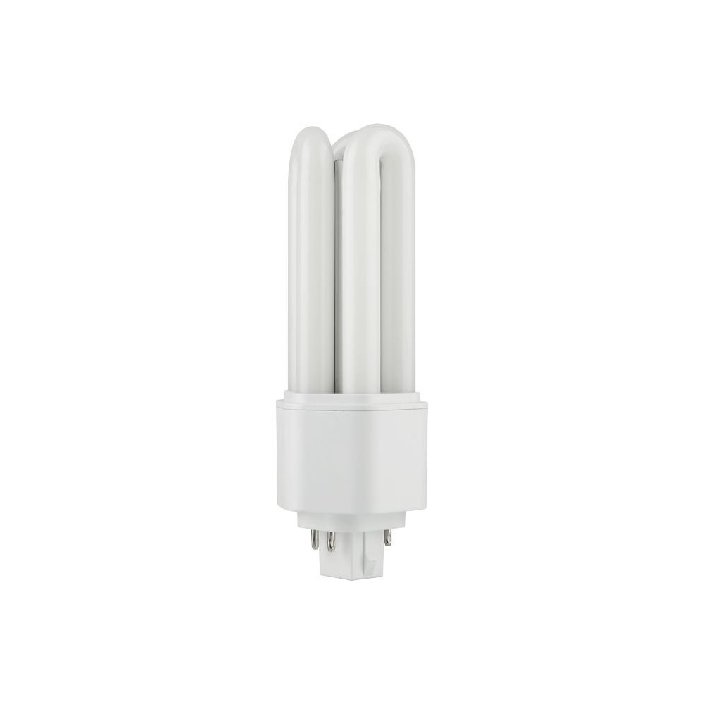14cm   10w Gx24q 4 Led Pære   1350lm, Opal Glas, 3000k   Kulør : Varm fra Spl