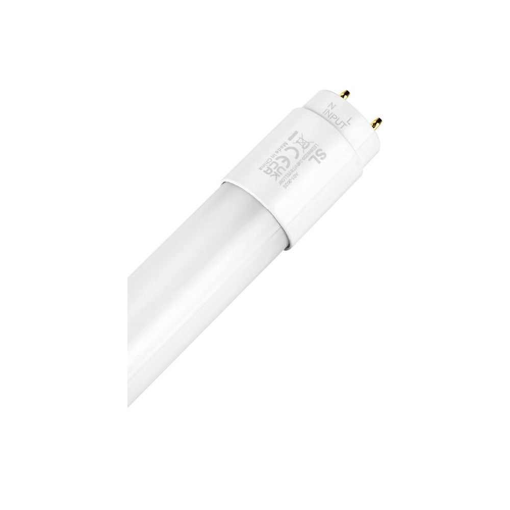 121,2cm   18w T8 Led Rør   Gul, Glas, Direkte Ballast Kompatibel fra Spl
