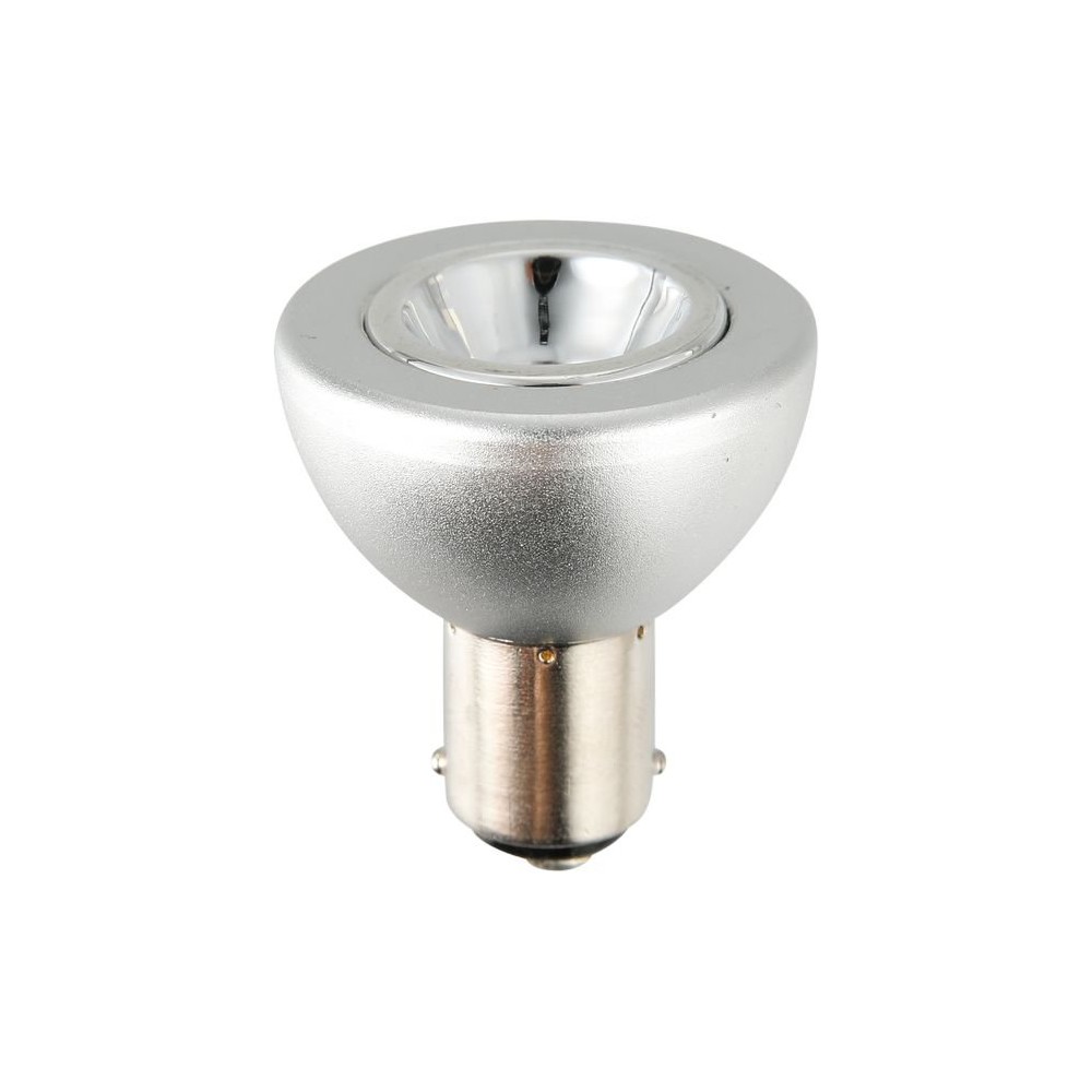 Ba15d 5w Led Spot, 12v   R37, 285lm, 35°, Dæmpbar, Sølv, 2700k   Dæmpbar : Dæmpbar, Kulør : Varm fra Spl