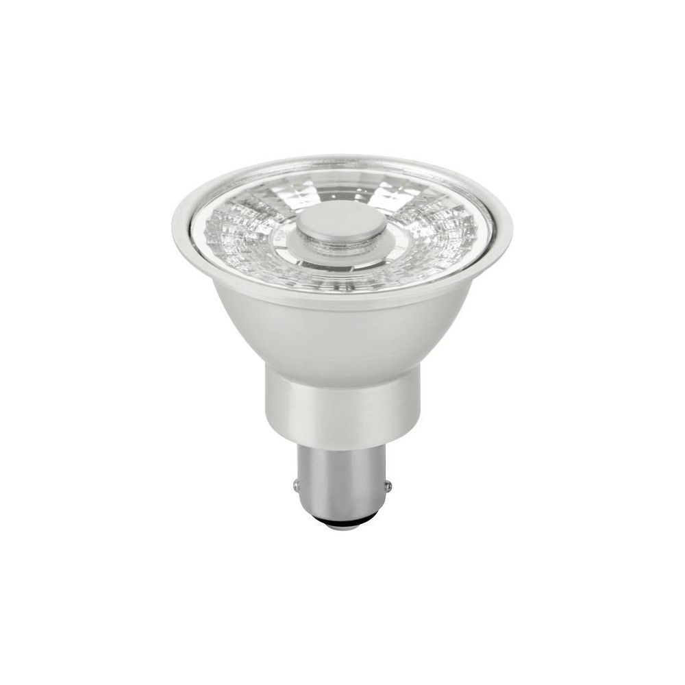 8w Led Ba15d Ar56 Pære, 12v   480lm, 30°, 2700k, Dæmpbar, Grå, Ac Dc   Dæmpbar : Dæmpbar, Kulør : Varm fra Spl