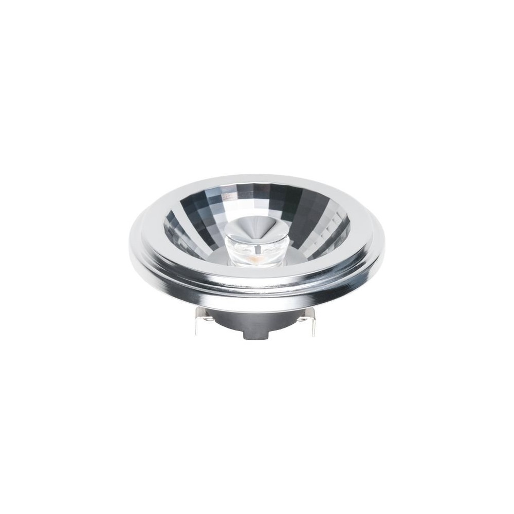 15w Dæmpbar G53 Ar111 Led Pære, 12v 10°, 1080lm, 2700k, Grå Dæmpbar : Dæmpbar, Kulør : Varm fra Spl