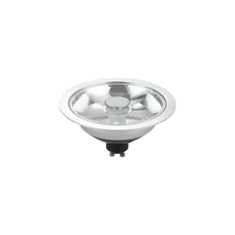 Gu10 Es111 10w Dæmpbar Led Pære   820lm, 10 Grader, 2700k, Grå Finish   Dæmpbar : Dæmpbar, Kulør : Varm fra Spl