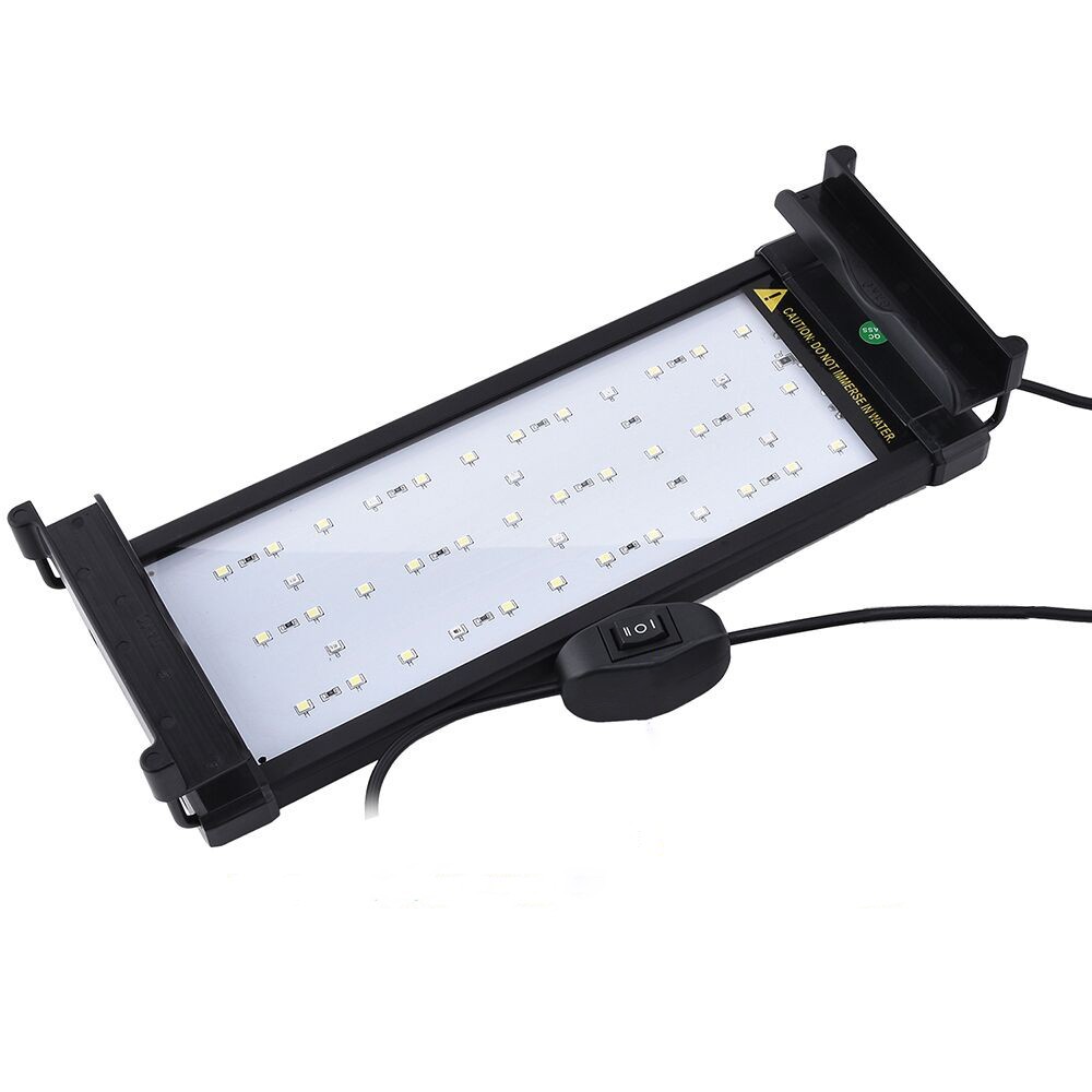 48 70 Cm Akvarie Armatur 11w Led, Hvid Blå, Justerbar fra Ledlife