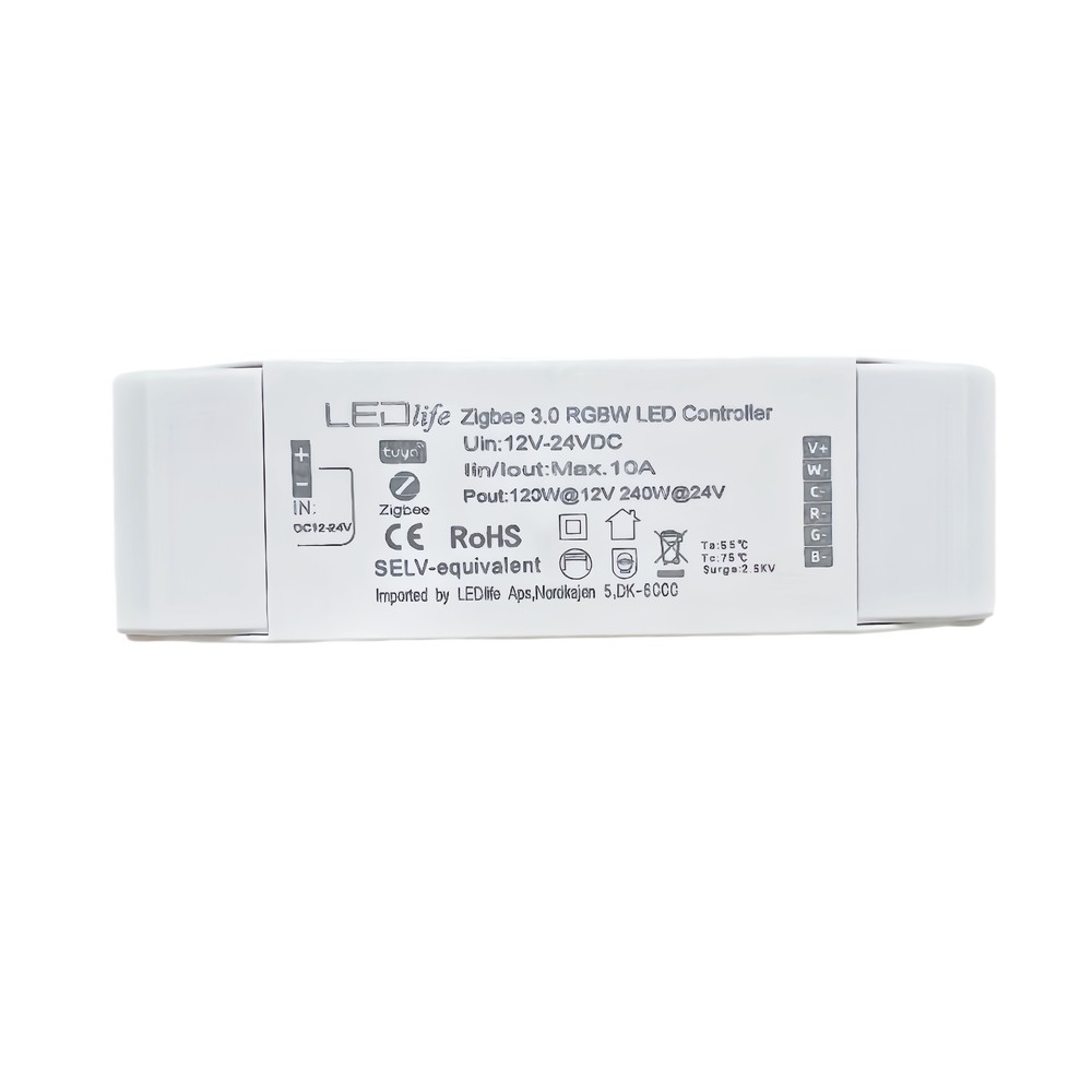 Zigbee Rgbw Controller   Hue Kompatibel, 12v (120w), 24v (240w) fra Ledlife