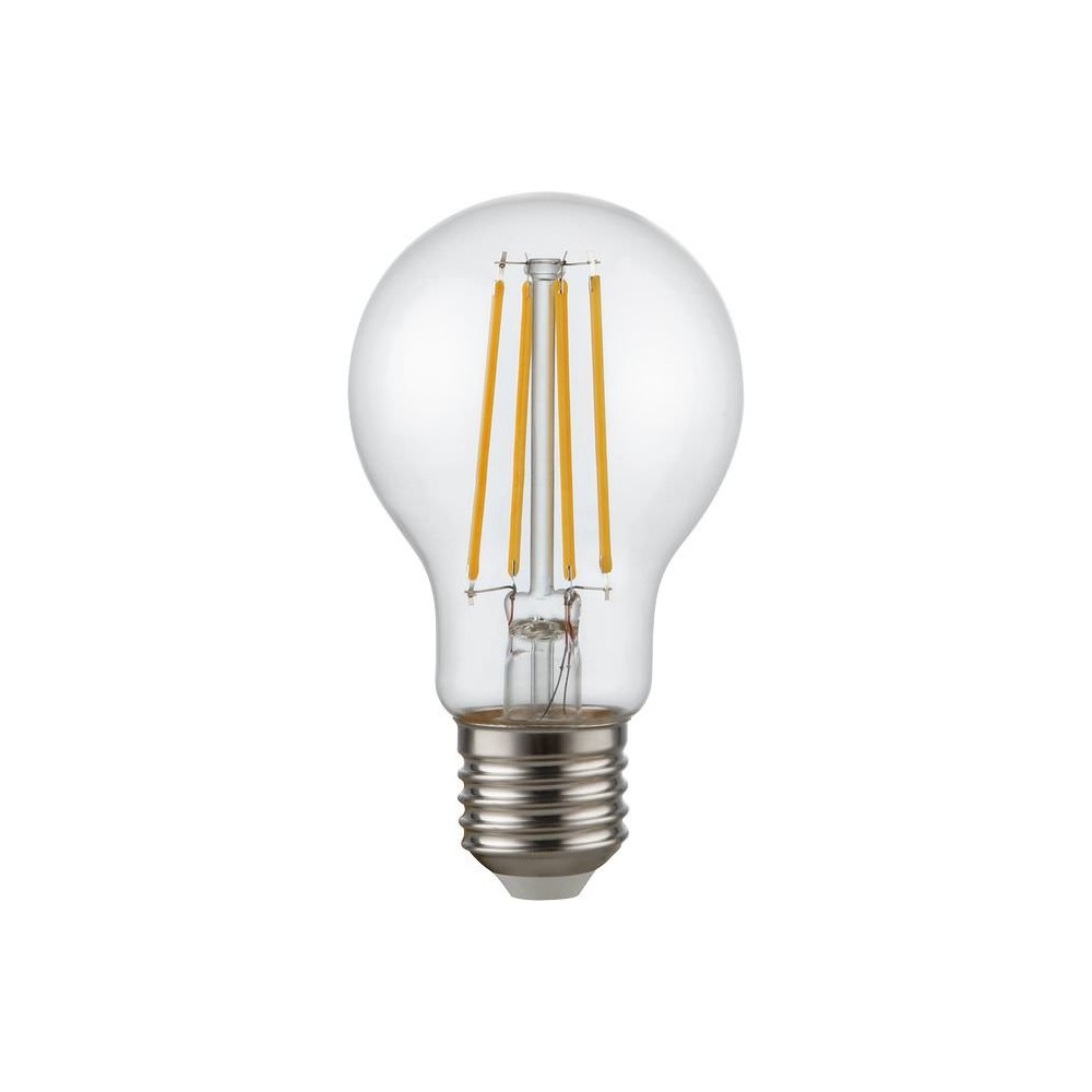 E27 4,7w Dæmpbar Led Pære A60, Filament, 470lm, 2200k, Klart Glas Dæmpbar : Dæmpbar, Kulør : Ekstra Varm fra Spl