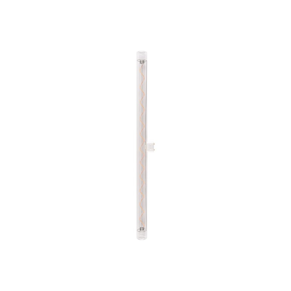 S14d 4w Dæmpbar Led Pære   T30, Spiral Filament, 2200k, Klar Glas   Dæmpbar : Dæmpbar, Kulør : Ekstra Varm fra Spl