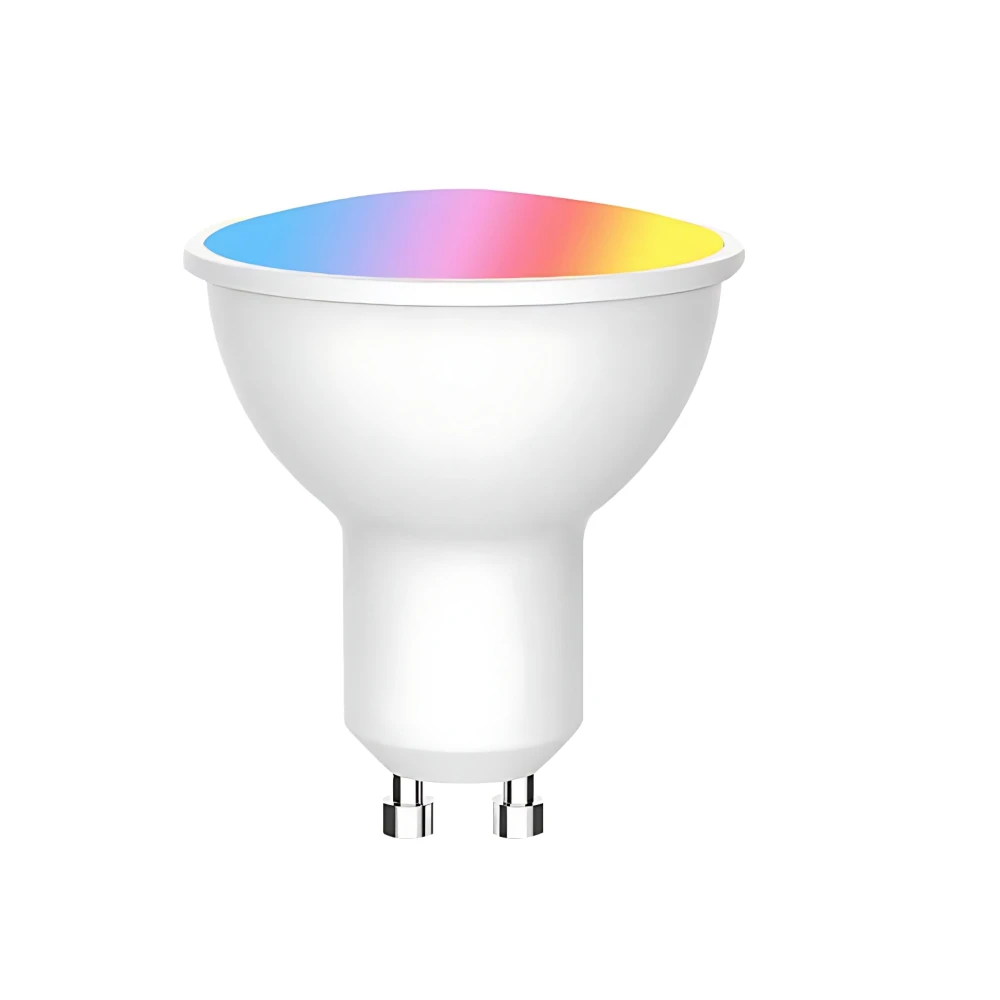 Gu10 5w Smart Home Led Pære Zigbee, Virker Med Google Home, Alexa Og Smartphones Dæmpbar : Via Zigbee, Kulør : Rgb + Cct (varm Til Kold Hvid) fra Ledlife