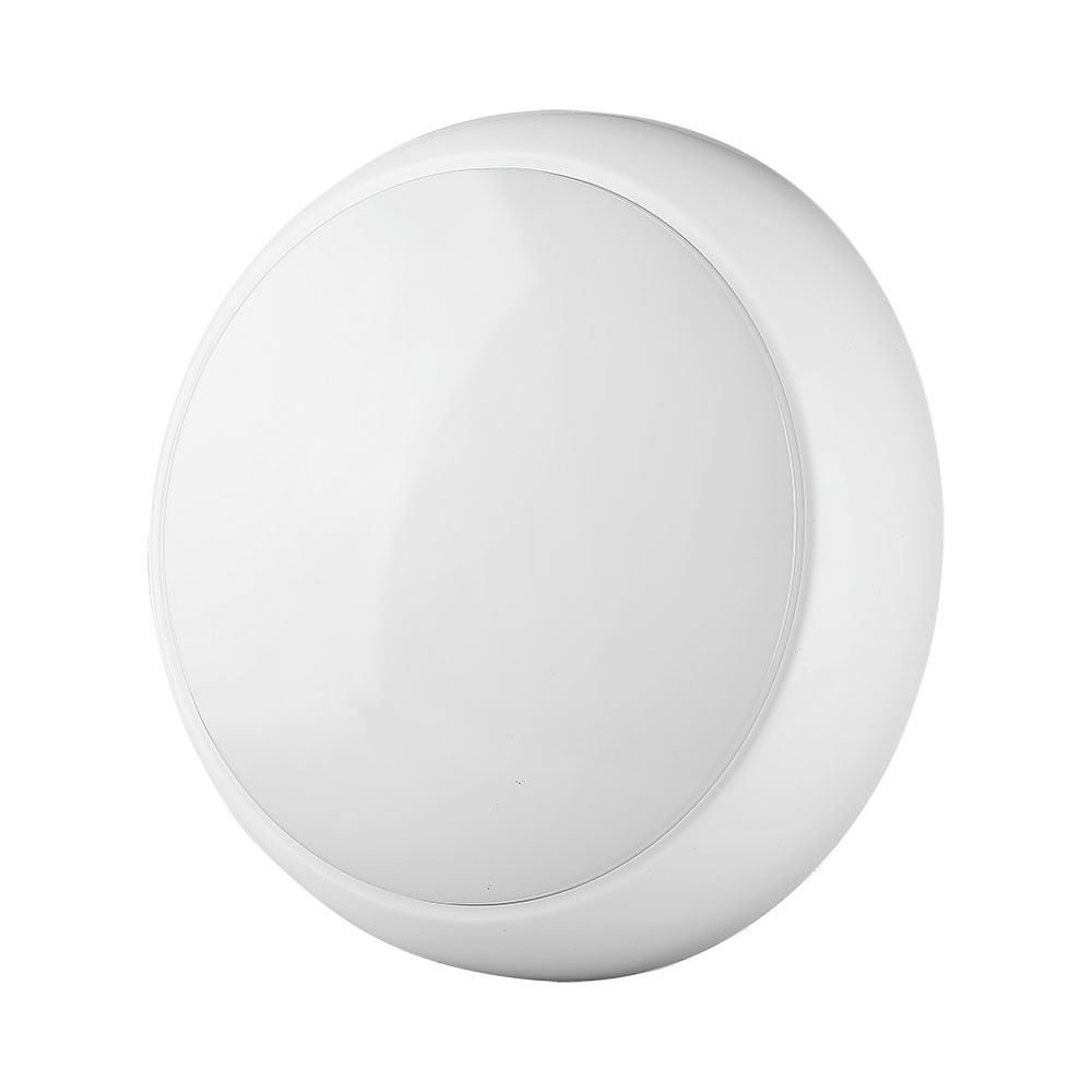 V Tac 8w 16w 20w Led Loftlampe Med Sensor Og Nødlys   135lm W, Ip54, Cct 3 I 1, Bulkhead, Cree Chip   Kulør : 3 I 1 fra V-tac