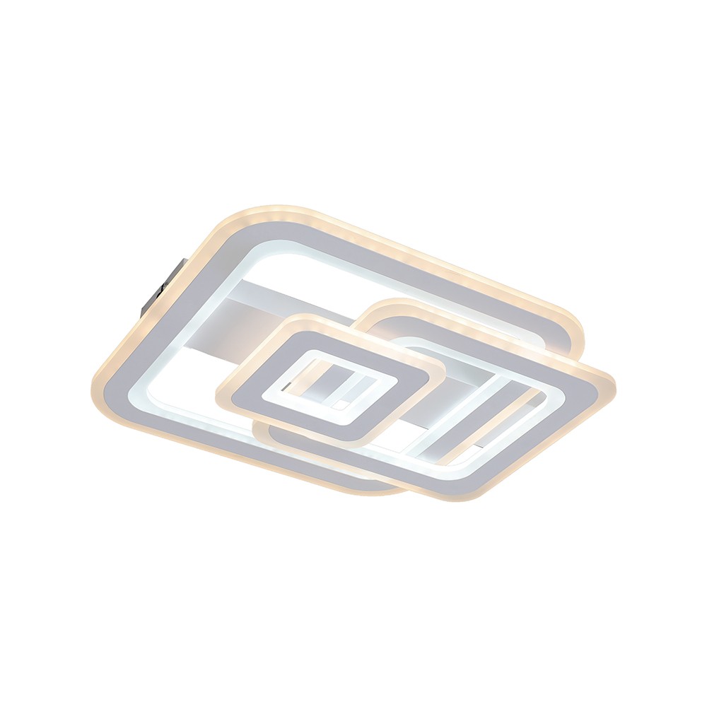 V Tac 80w Led Loftslampe   Cct 3 I 1, Dæmpbar, Hvid, Inkl. Fjernbetjening   Kulør : 3 I 1 fra V-tac