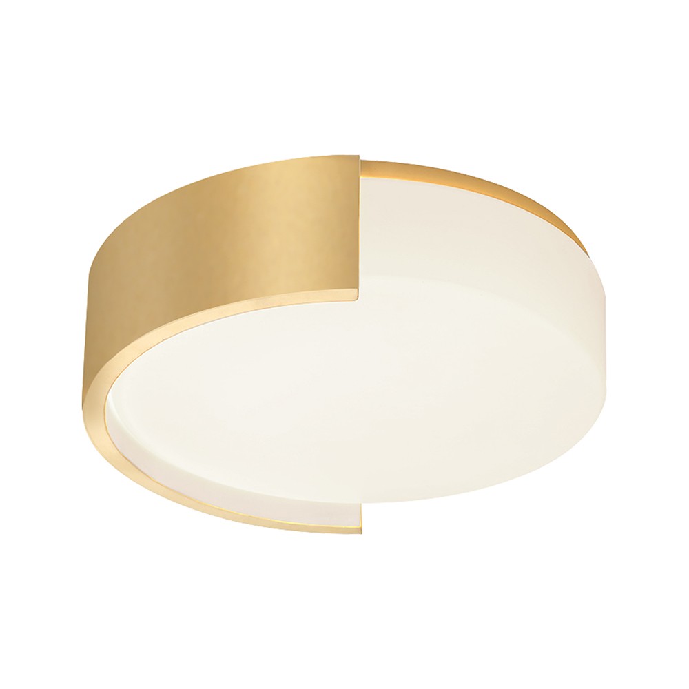 48w Led Designer Loftslampe ø45cm, 3 I 1 Cct, Dæmpbar, Guld, Inkl. Fjernbetjening Kulør : 3 I 1 fra V-tac