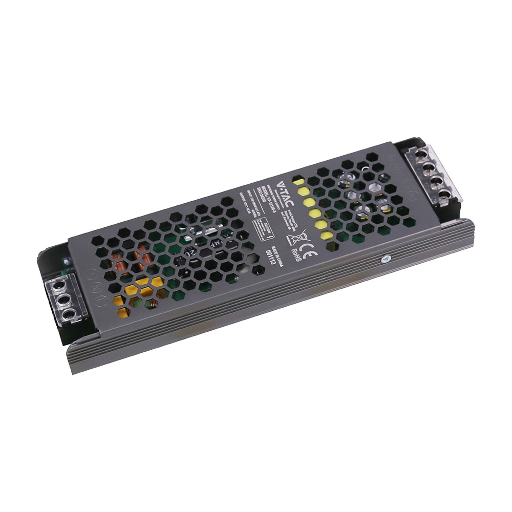 150w 12v Dc Strømforsyning Til Led Strips 12.5a, Ip20, Slim Design fra V-tac