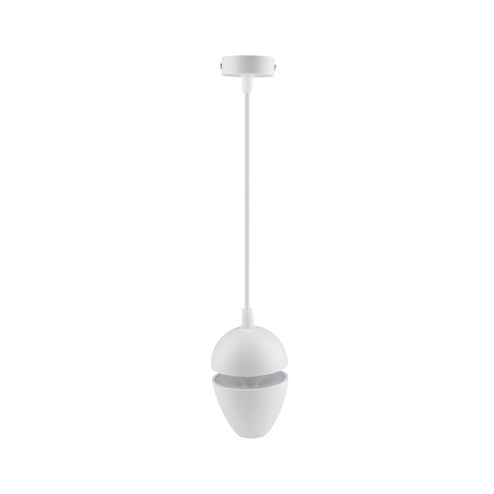 V Tac 9w Led Pendel   3000k, Hvid Hus   Kulør : Varm fra V-tac
