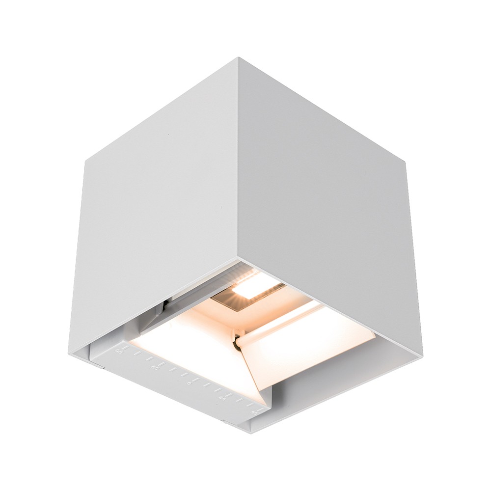 V Tac 9w Solara Væglampe Med Sensor   Ip65, Hvidt Hus, 3 I 1 Cct, Solcelle Led Med Pir Sensor   Kulør : 3 I 1 fra V-tac