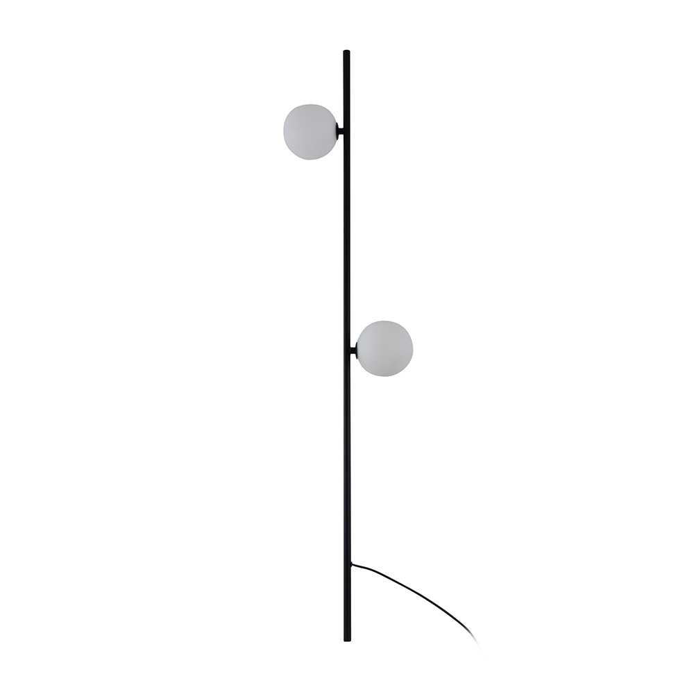 2 Stk. 3w Led Havelampe   Sort, Ip65, 3000k, Inkl. Lyskilde   Kulør : Varm fra V-tac