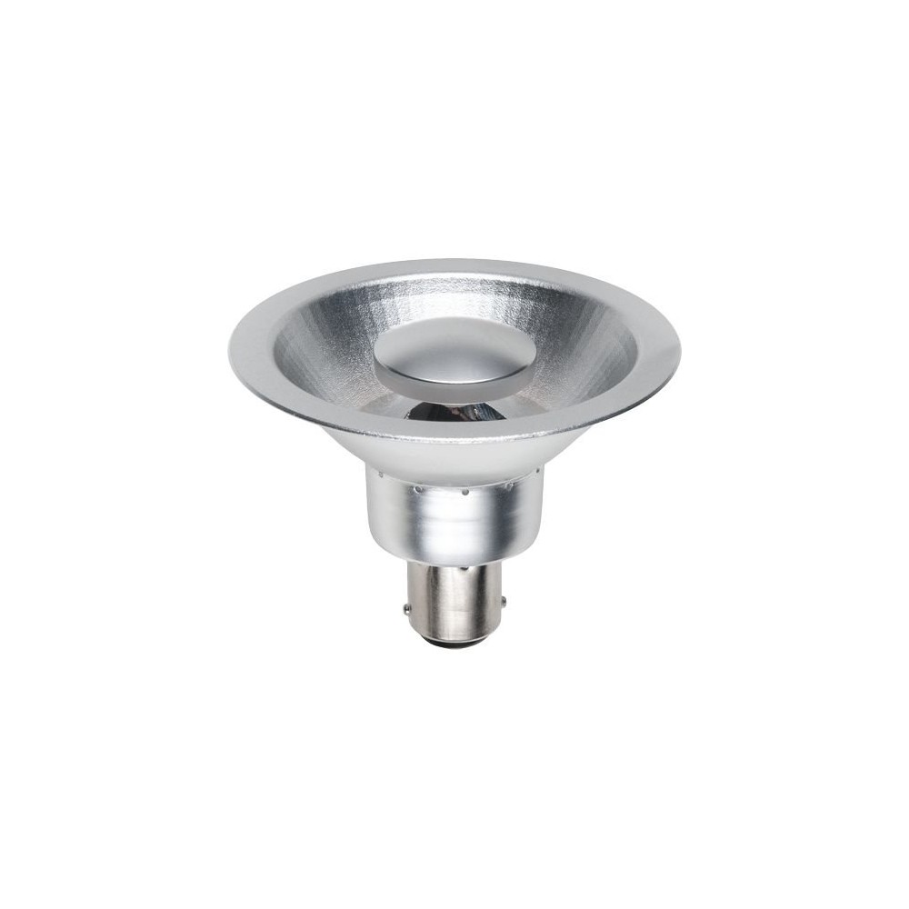 Ba15d Ar70 9w Dæmpbar Led Pære, 12v   510lm, 35 Grader, Grå Kabinet   Dæmpbar : Dæmpbar, Kulør : Varm fra Spl