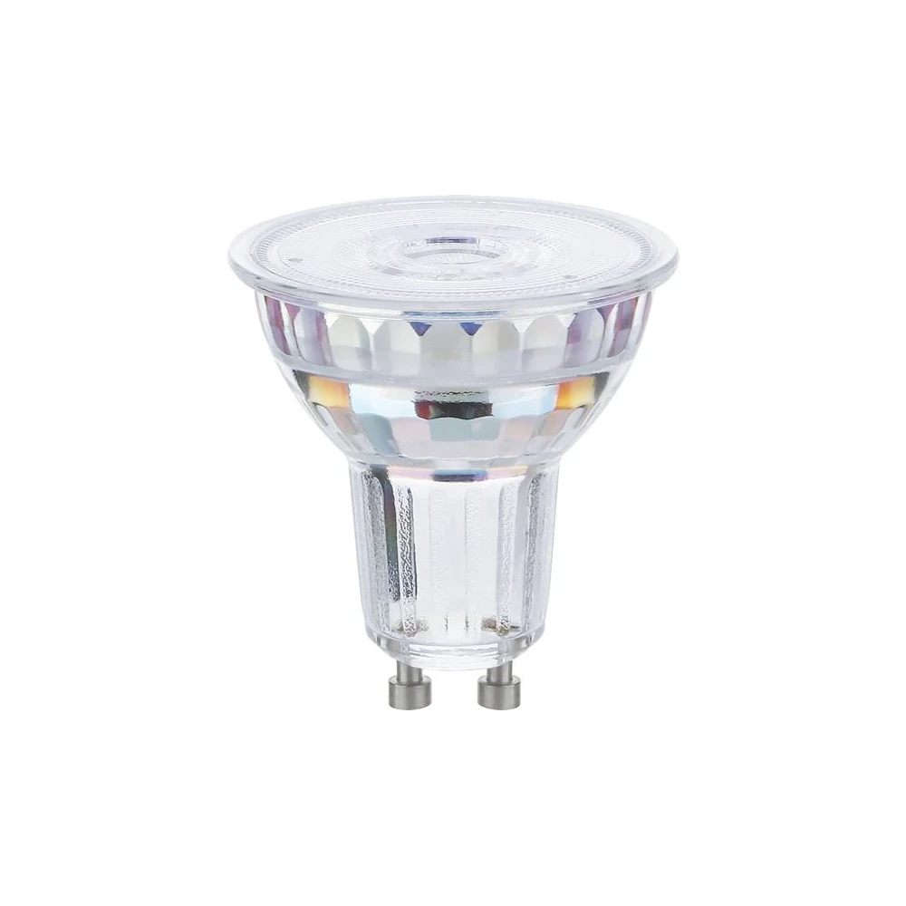 Gu10 6w Dæmpbar Led Pære   600lm, 2700k, 36 Grader, Glas   Dæmpbar : Dæmpbar, Kulør : Varm fra Spl
