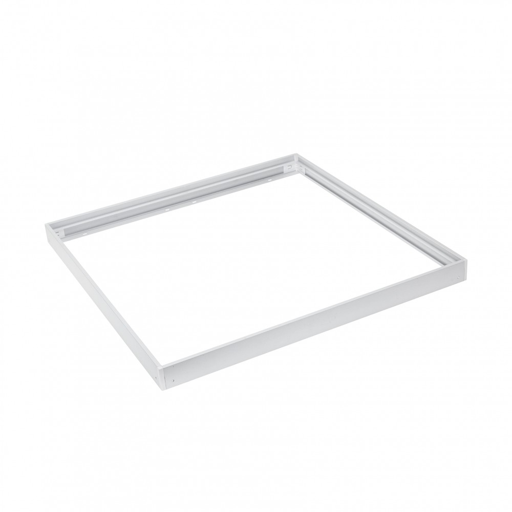 62,5x62,5 Led Panel Ramme   Hvid, Til Direkte Montering, 65mm Høj fra Spectrum