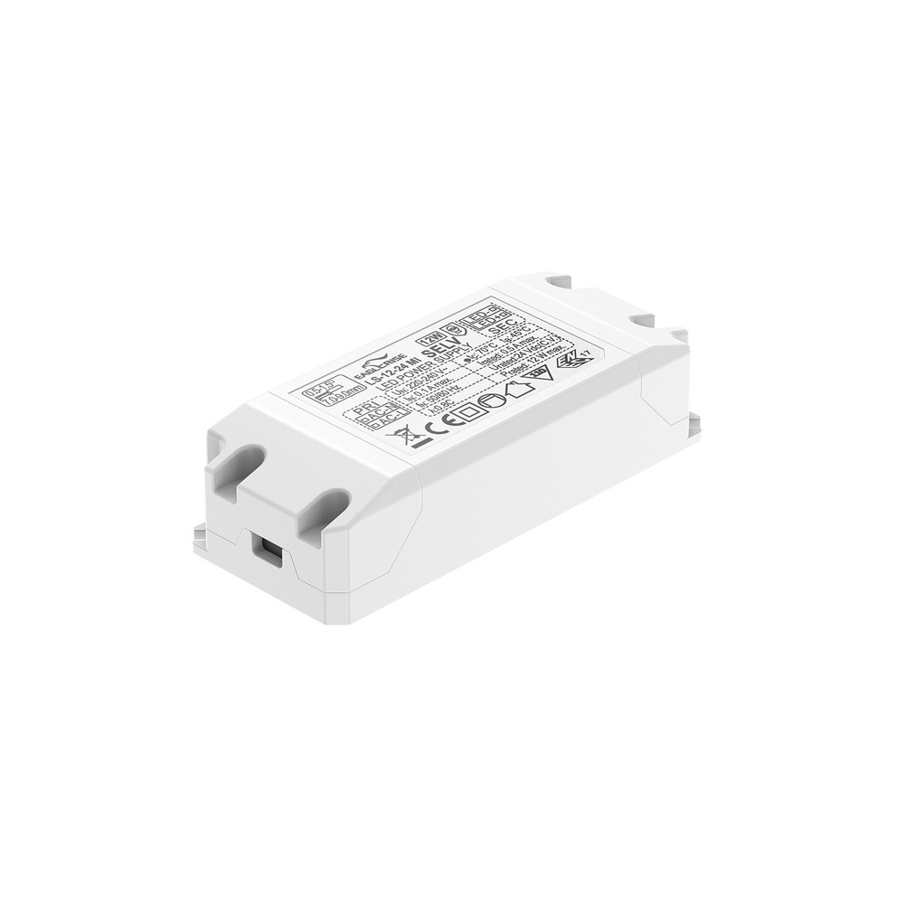 12w   24v Dc Strømforsyning   0.5a, Ip20 Indendørs fra Eaglerise