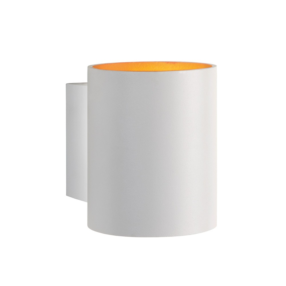 G9 Squalla Tube Type   Ip20, Hvid, Guld, Uden Lyskilde   Farve På Hus : Hvid fra Spectrum