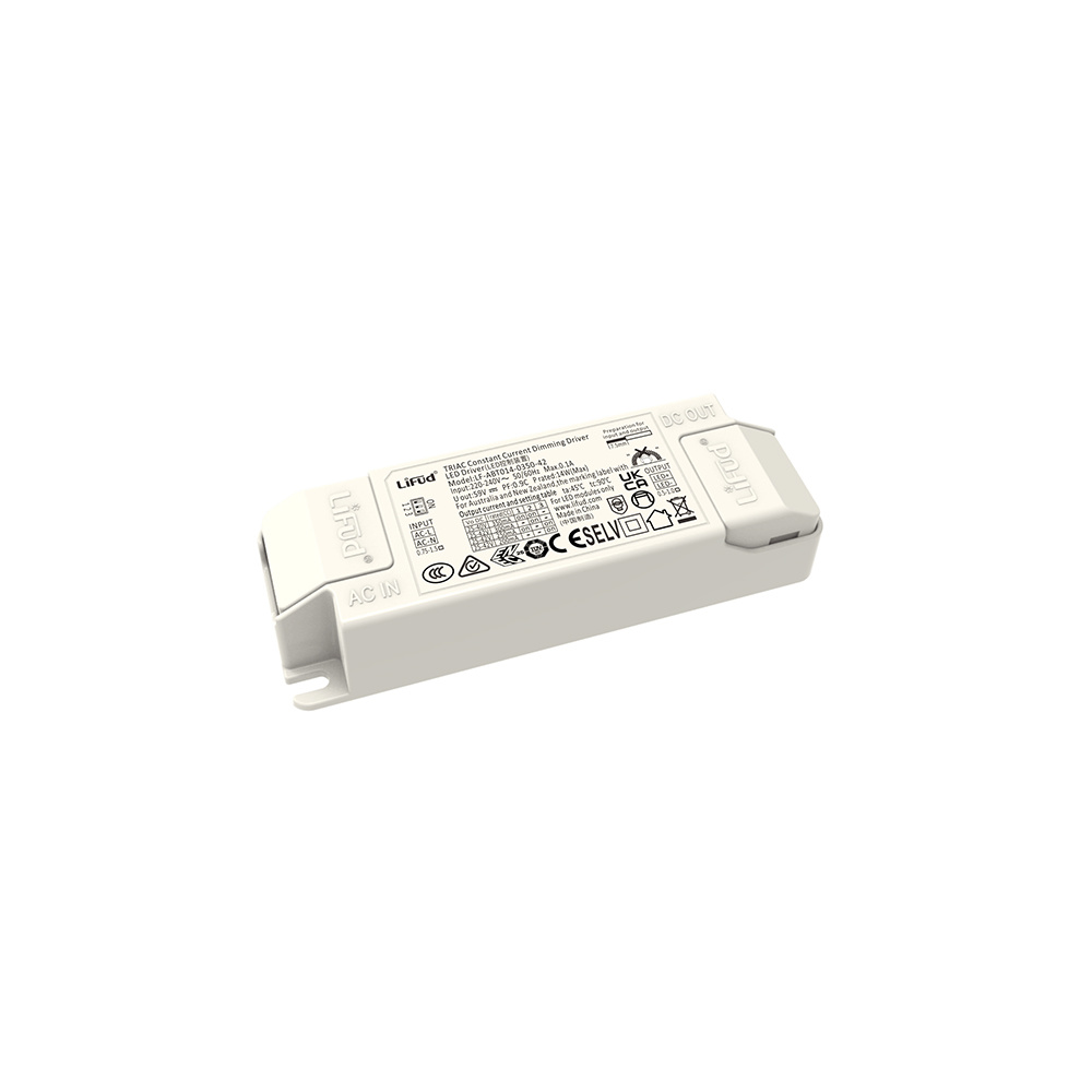 14w 200 350ma Dæmpbar Led Driver 25 40v, Triac Fasedæmp Dæmpbar : Dæmpbar fra Lifud