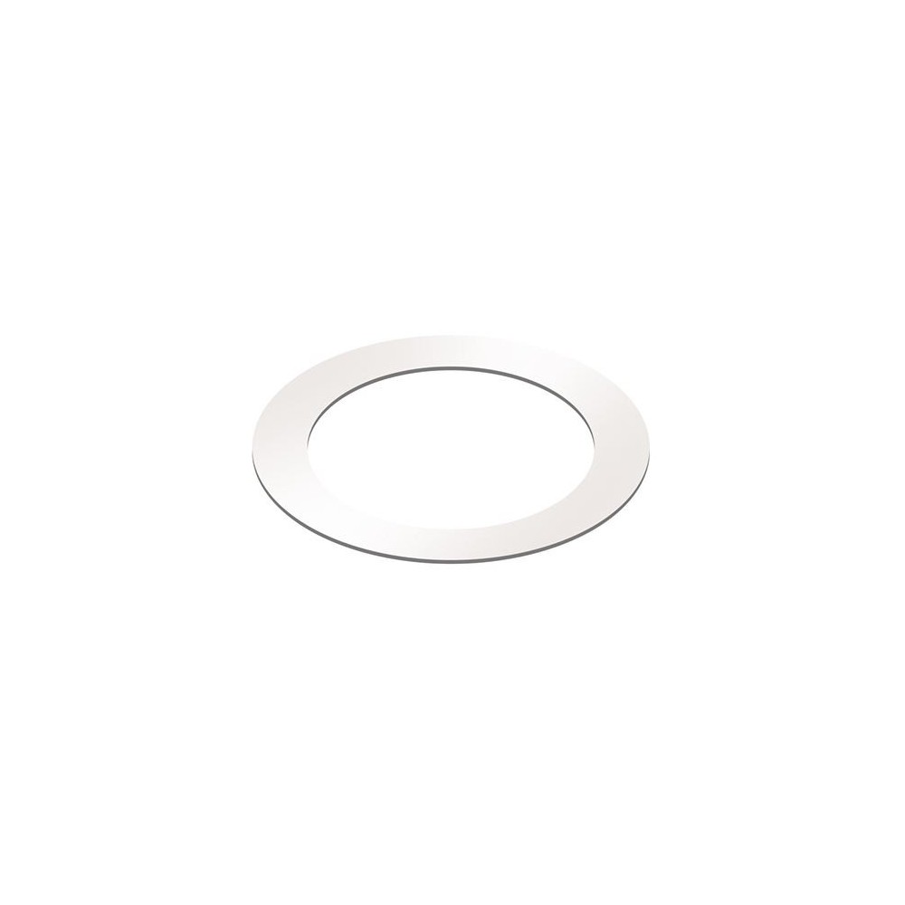 Hvid Forstørrelsesring Hul: ø16 Cm, Mål: 21 Cm, Passer Til V Tac 12w Led Indbygningspanel fra Ledlife