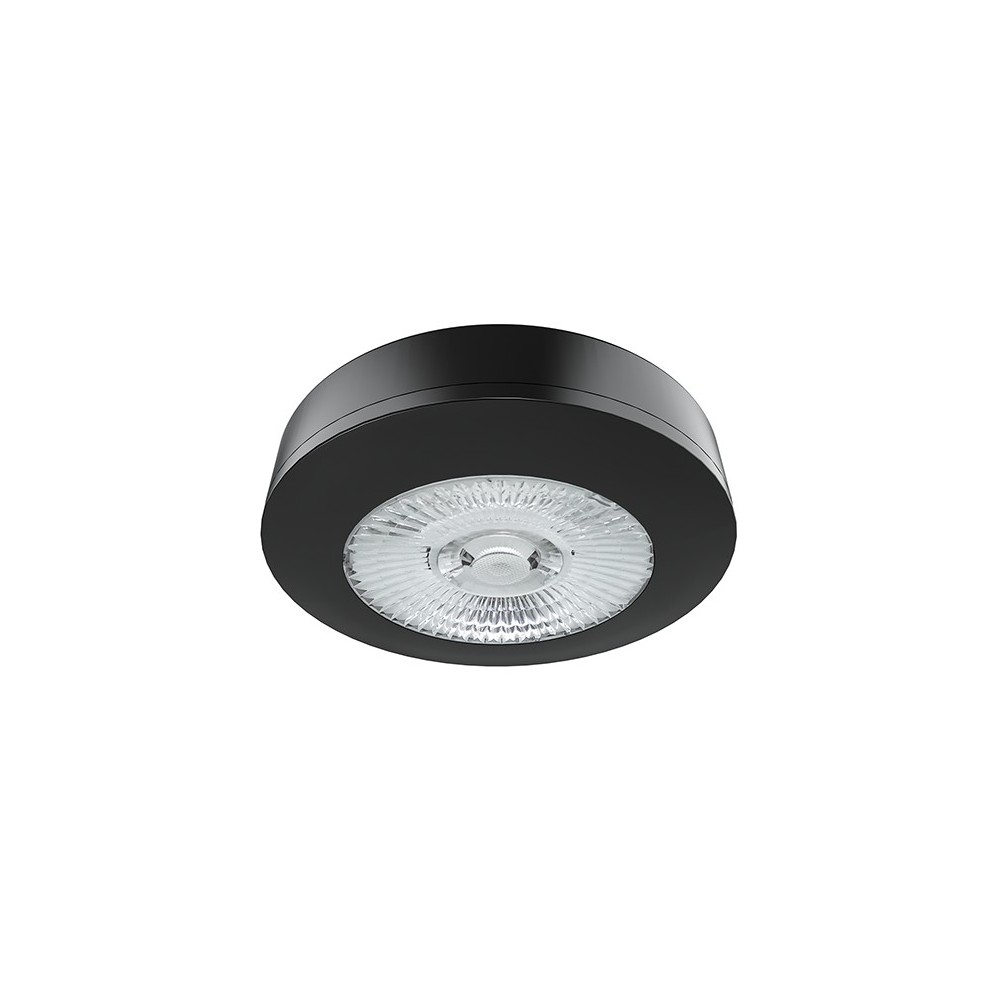 Unni68 Påbygningsring   Sort, ø6,8 Cm fra Ledlife