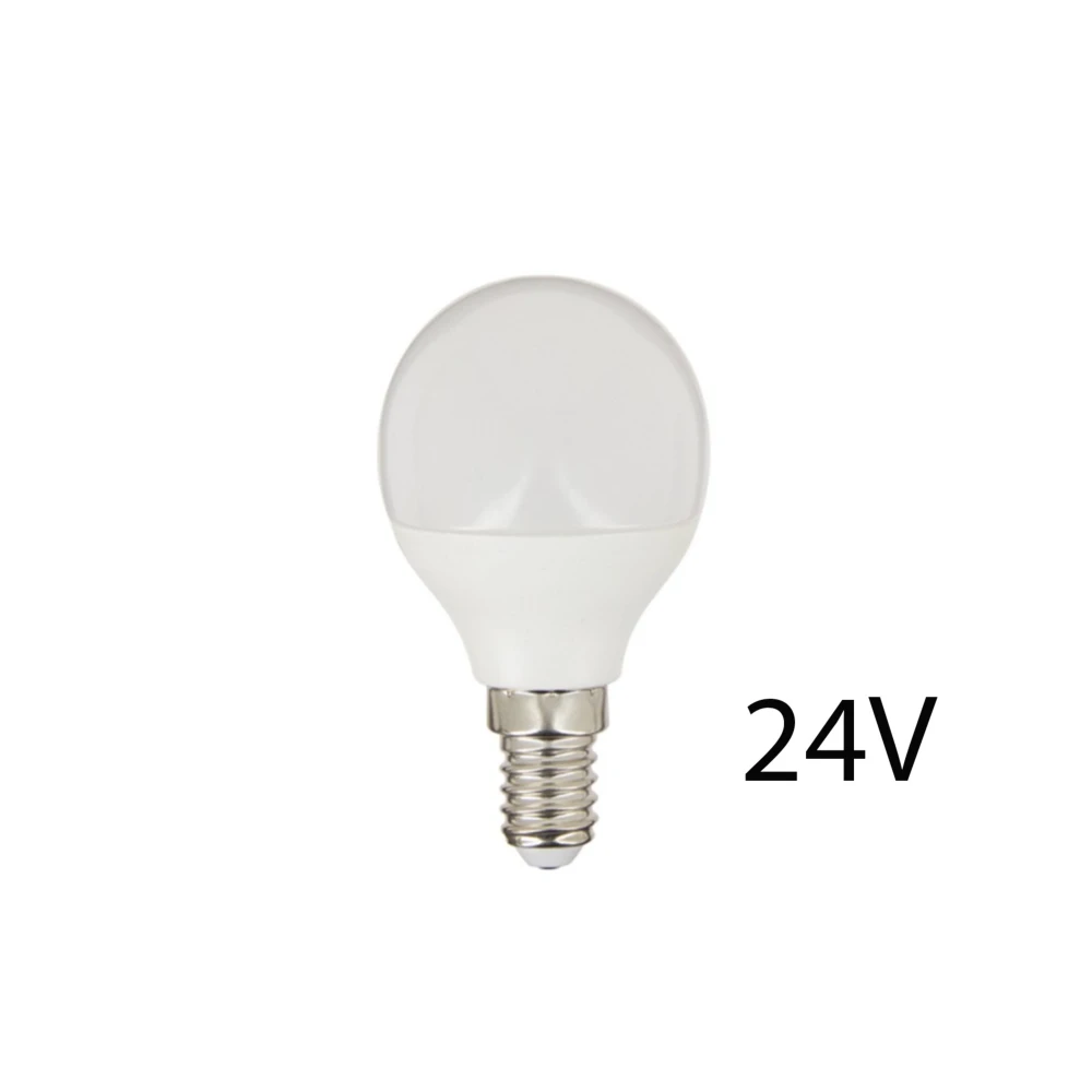 E14 2w Led Pære 24v Dc, P45 Dæmpbar : Ikke Dæmpbar, Kulør : Varm fra Ledlife