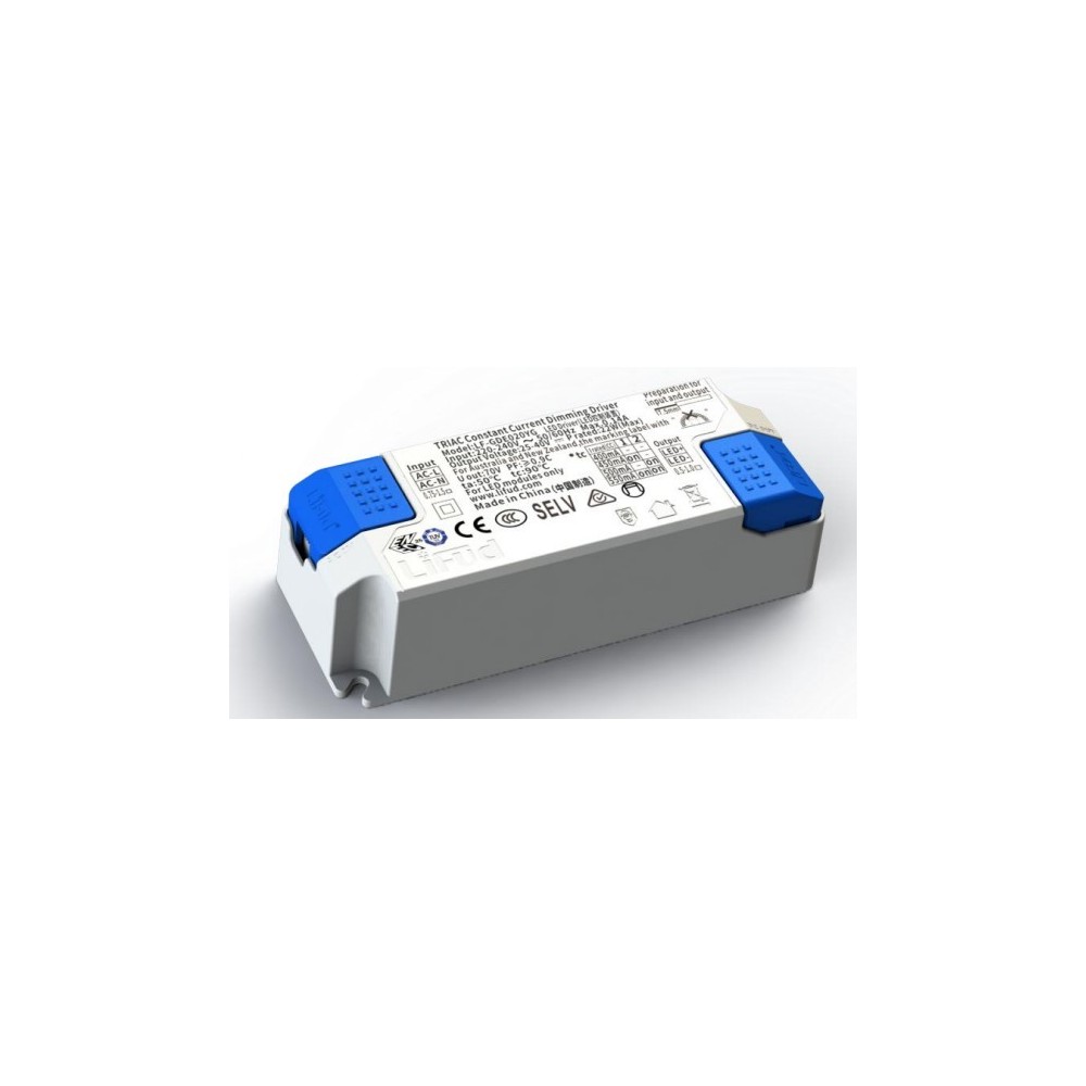 20w 400 550ma Dæmpbar Led Driver 25 40v, Triac Fasedæmp, Flicker Free fra Lifud