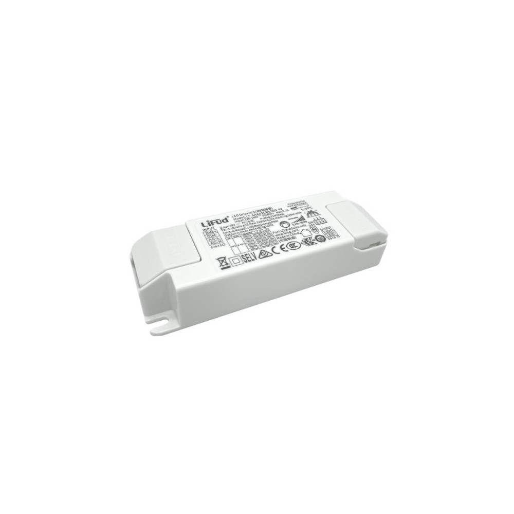 30w 400 750ma 1 10v Dæmpbar Led Driver 9 42v, 0 1 10v Signal Interface, Flicker Free fra Lifud