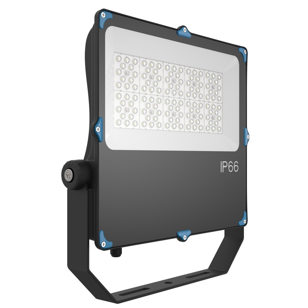 100w Led Projektør 150lm W, Arbejdslampe, Til Belysning Af Bygninger, Parkeringspladser, Statuer Mm Dæmpbar : Ikke Dæmpbar, Kulør : Varm, Spredning : 60° fra Ledlife