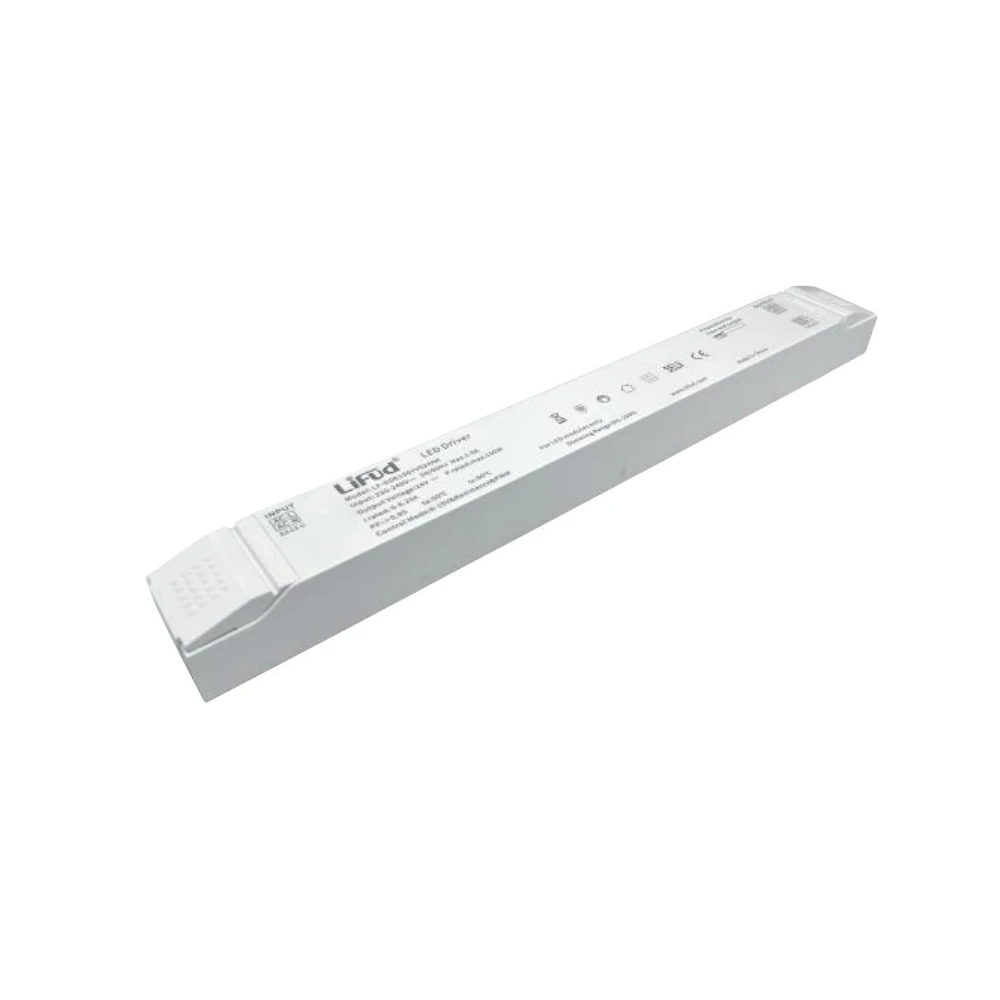 150w 24v Dc Dæmpbar Strømforsyning 6.25a, Ip20, Triac Dæmpbar, Flicker Free fra Lifud