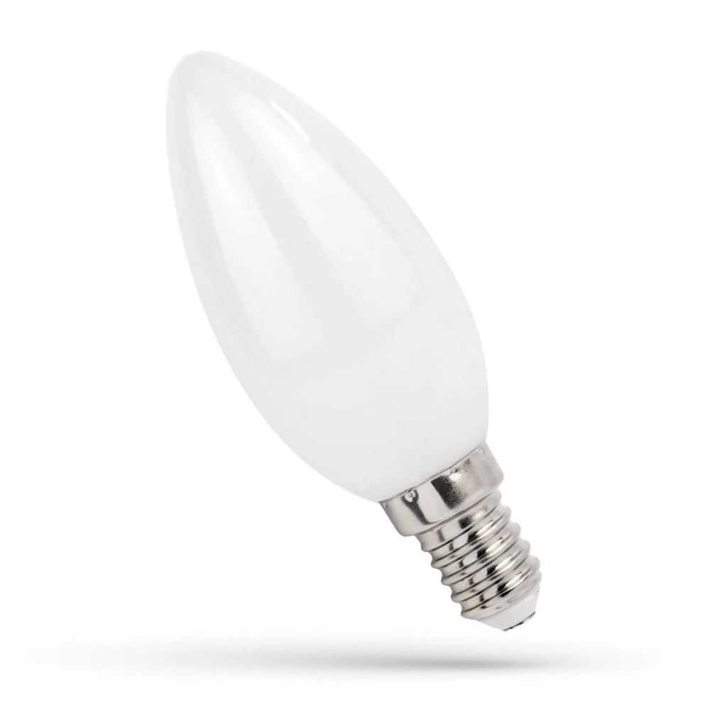 E14 1w Led Kertepære C35, Kultråd, Matteret Glas Dæmpbar : Ikke Dæmpbar, Kulør : Varm fra Spectrum