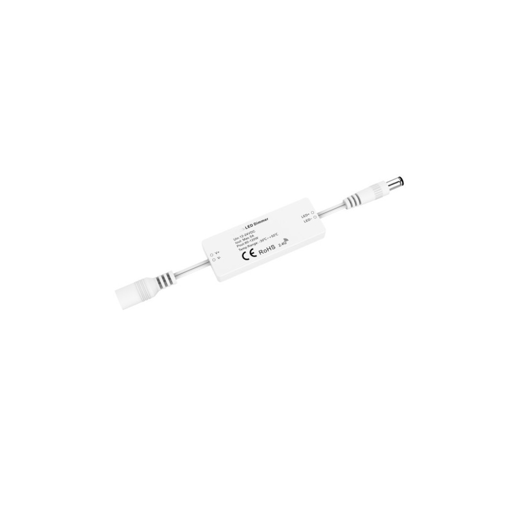 Rwave Mini Controller  12v (60w), 24v (120w), Med Dc Stik fra Ledlife