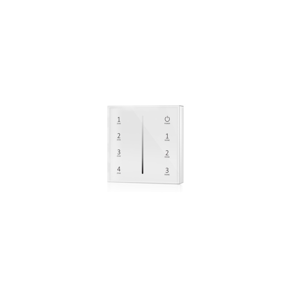 Rwave Dæmper Fjernbetjening   4 Zoner, Batteri, Vægmonteret fra Ledlife
