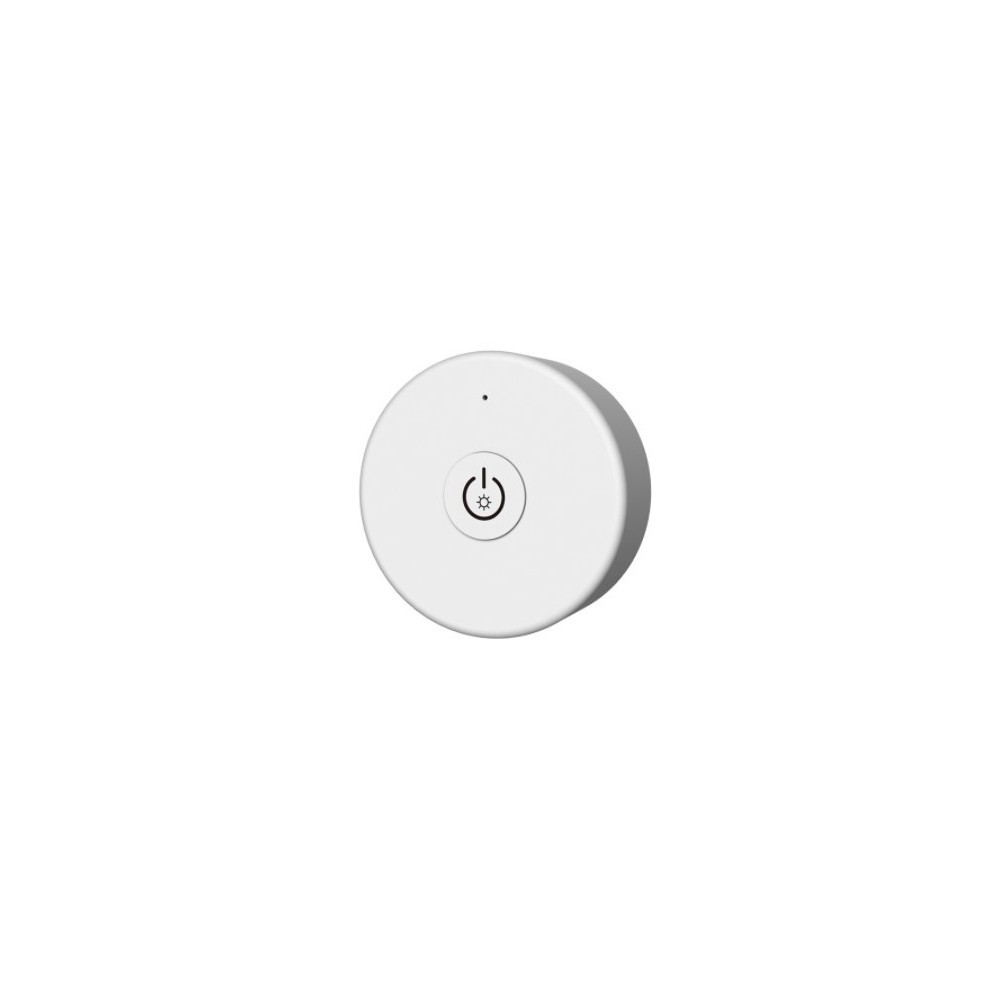 Rwave Rund Mini Fjernbetjening   1 Zone, Inkl. Magnetholder fra Ledlife