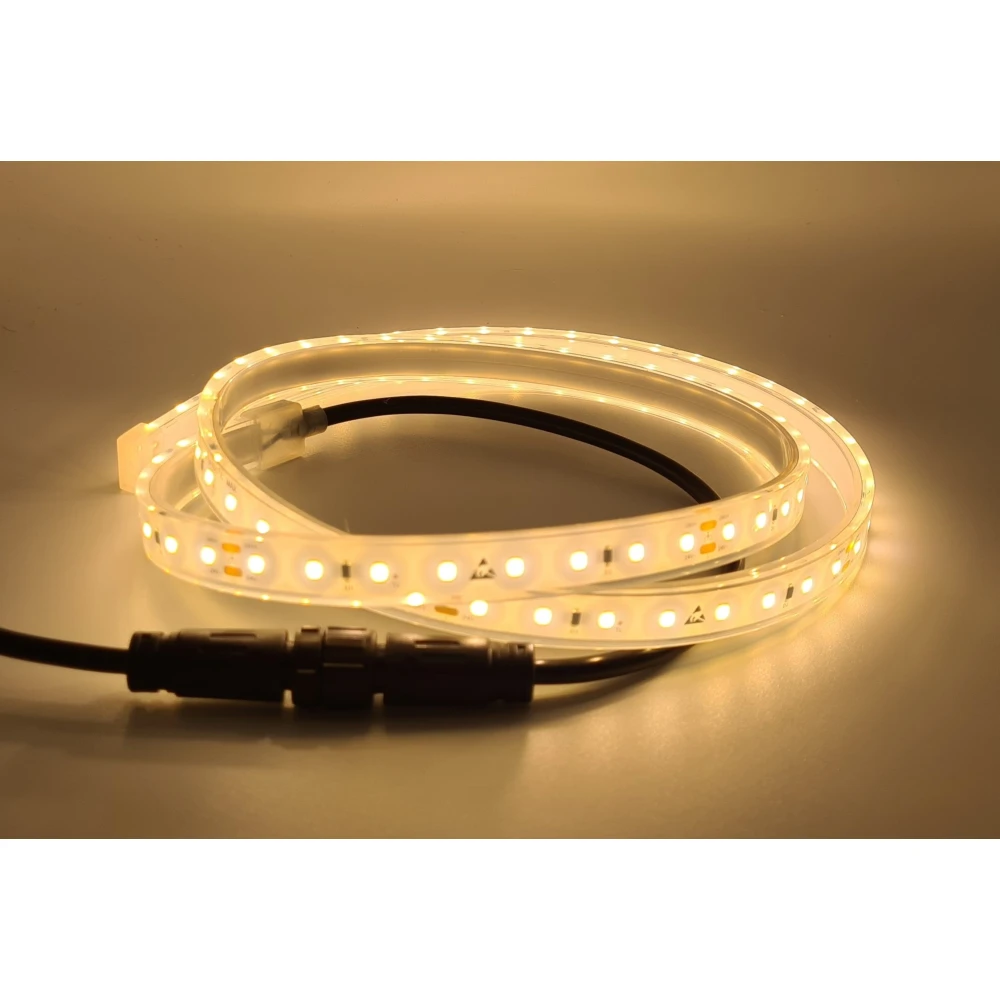Sauna Led Strip   2m, 8w Pr. Meter, Ip68, 24v   Dæmpbar : Dæmpbar, Kulør : Varm fra Ledlife